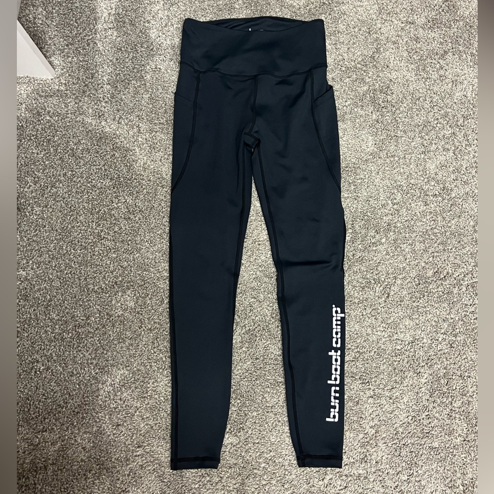 Burn boot camp black leggings